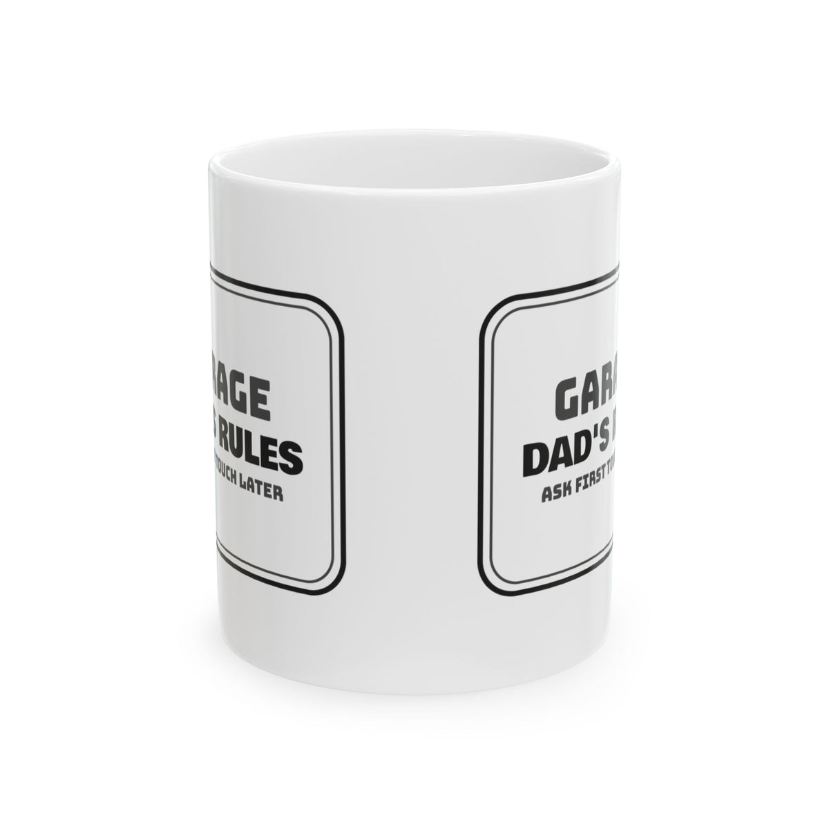 Garage Rules Coffee Mug For Dad