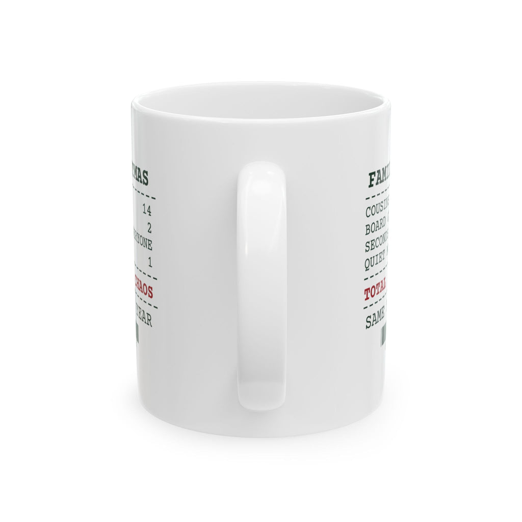 Funny Family Christmas Coffee Mug Family Christmas Receipt