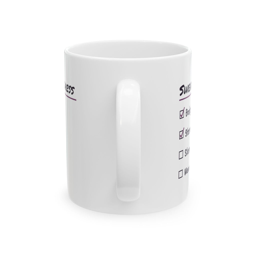 Funny Knitting Mug Second Sleeve Starting Any Year Now Checklist