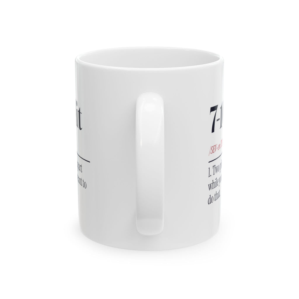 Funny Bowling Coffee Mug Seven Ten Split Meant To Do That