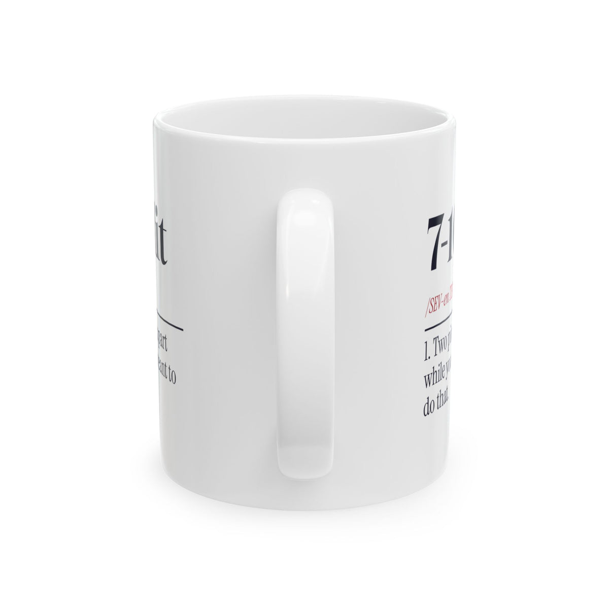 Funny Bowling Coffee Mug Seven Ten Split Meant To Do That