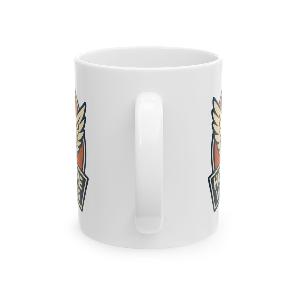 Funny Goose Honk More Worry Less Silly Bird Lover Coffee Mug