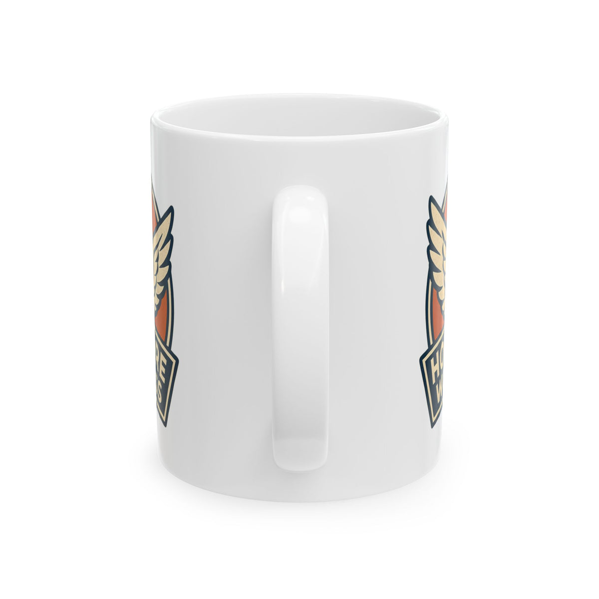 Funny Goose Honk More Worry Less Silly Bird Lover Coffee Mug