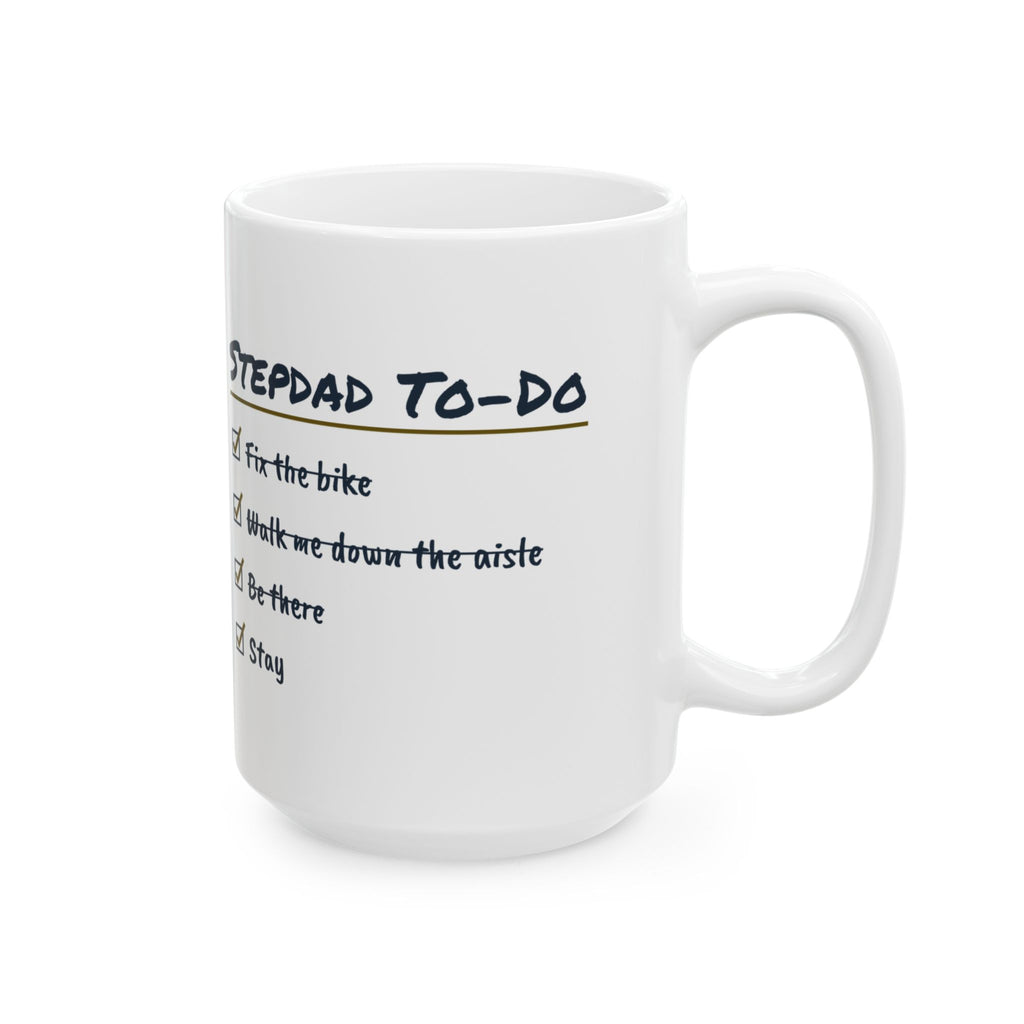Stepdad To Do List Coffee Mug Funny Checklist For Dads