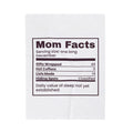 Funny Mom Christmas Throw Blanket Mom Facts Nutrition Label