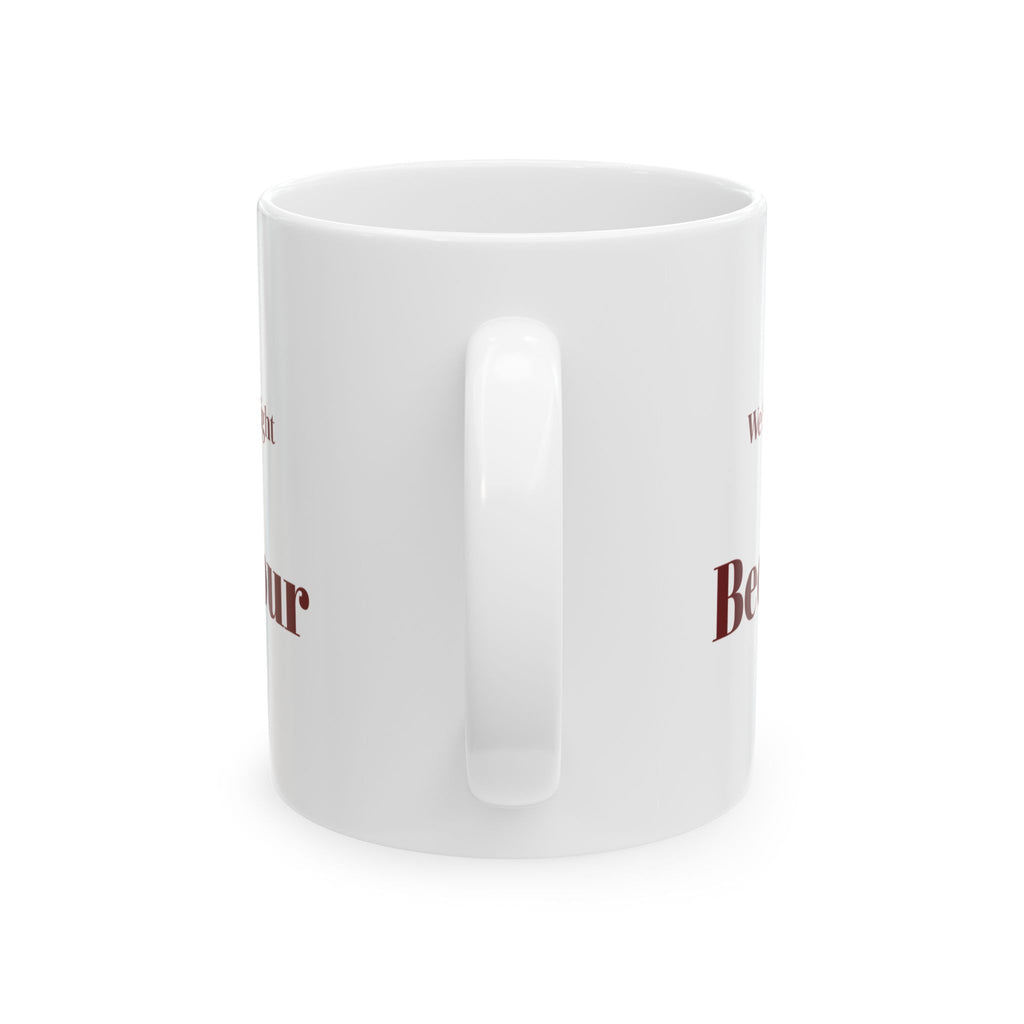 Funny Christmas In-Laws Coffee Mug We Said One Night It's Been Four