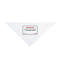Funny Chihuahua Dog Bandana Reserved Lap Of One Human Ticket
