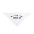 Kitten's First Christmas 2026 Dog Bandana For New Cat Owners