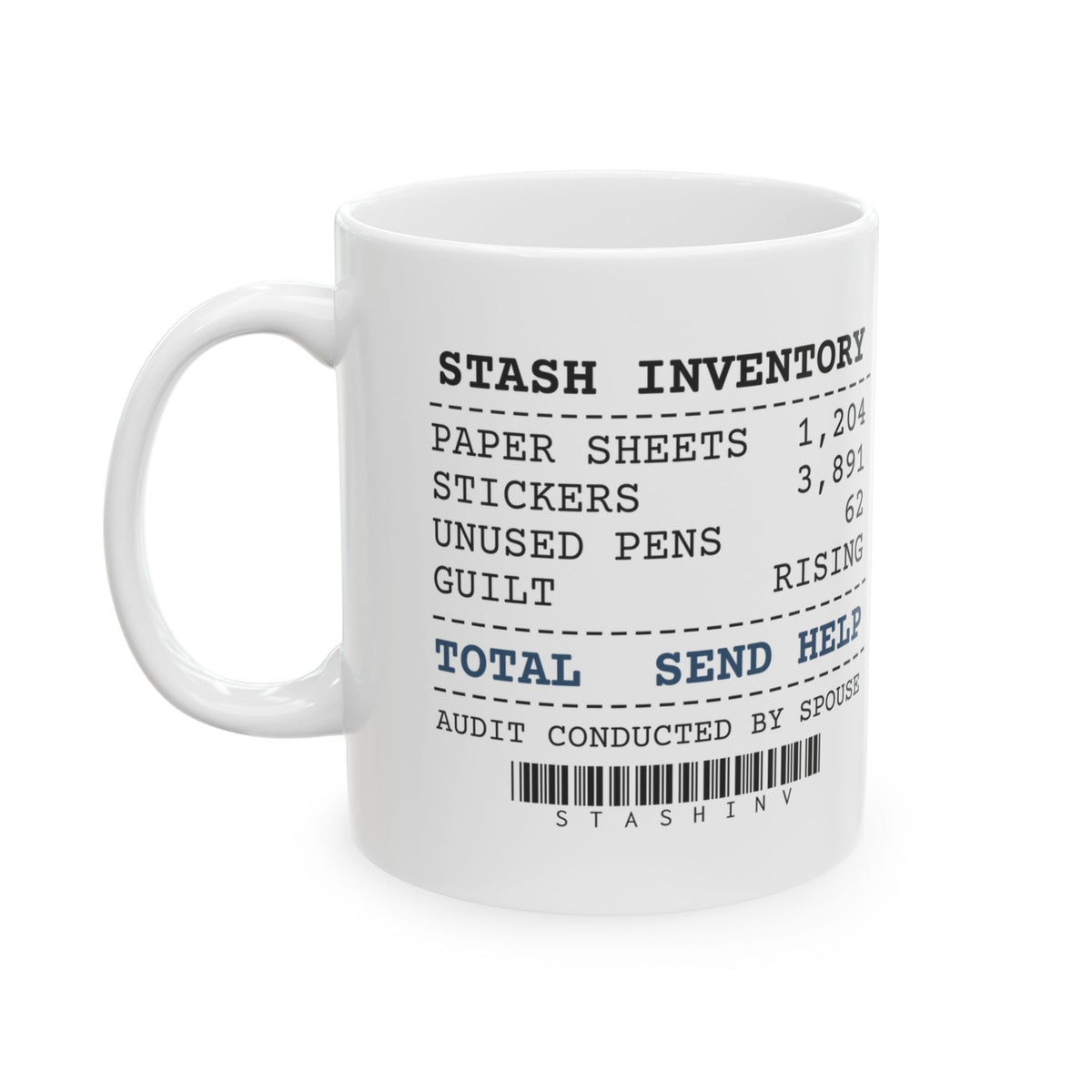 Funny Scrapbooking Coffee Mug Send Help