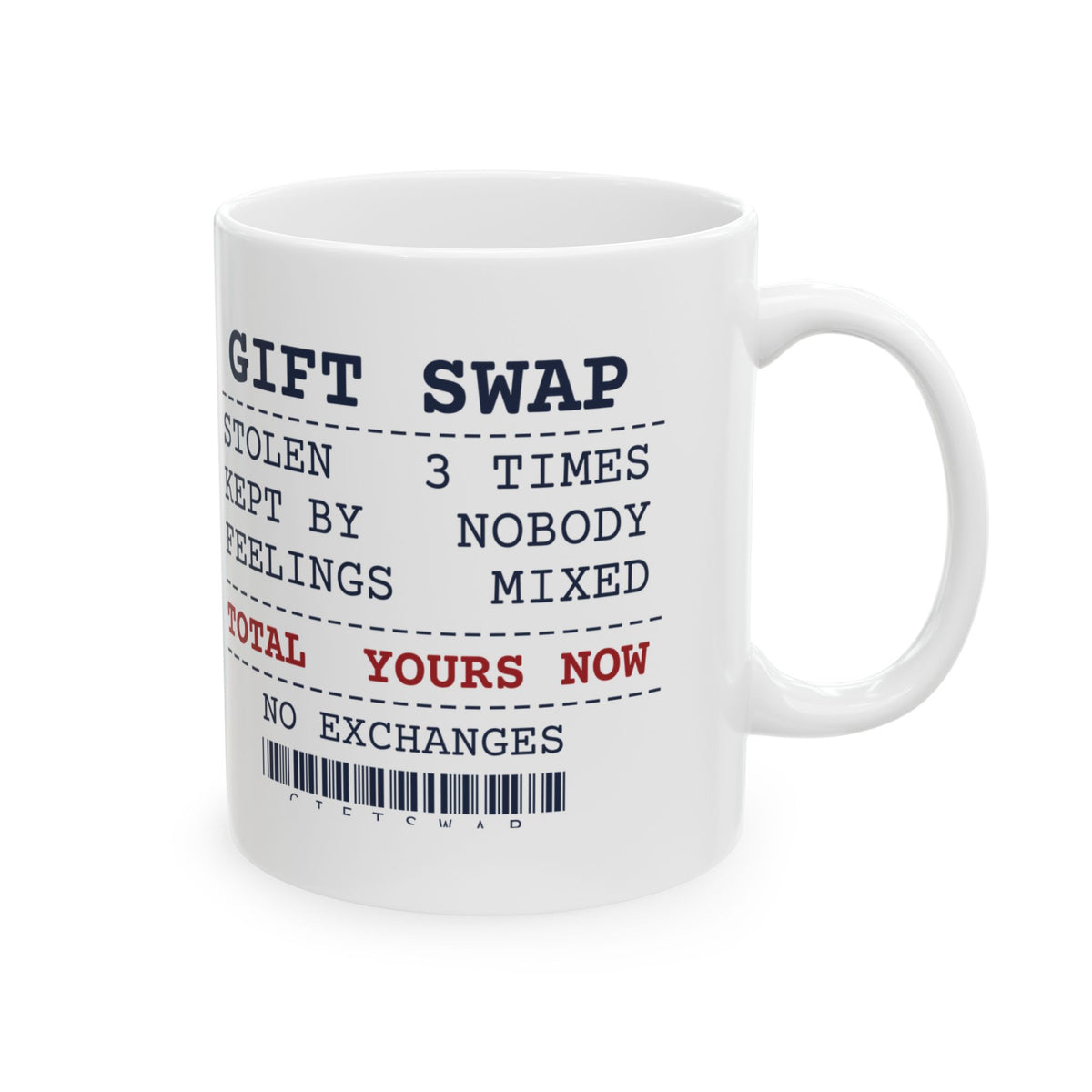 Funny White Elephant Coffee Mug Stolen Then Abandoned Yours Now
