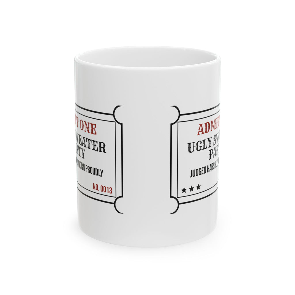 Sarcastic Coffee Mug Judged Harshly White Elephant