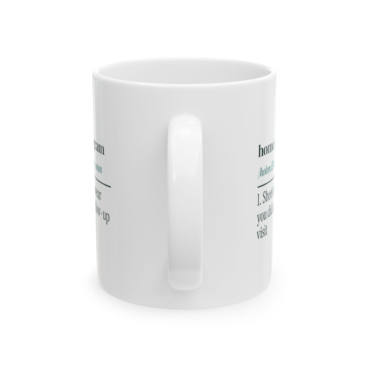 Home Exercise Program Definition Coffee Mug For PT