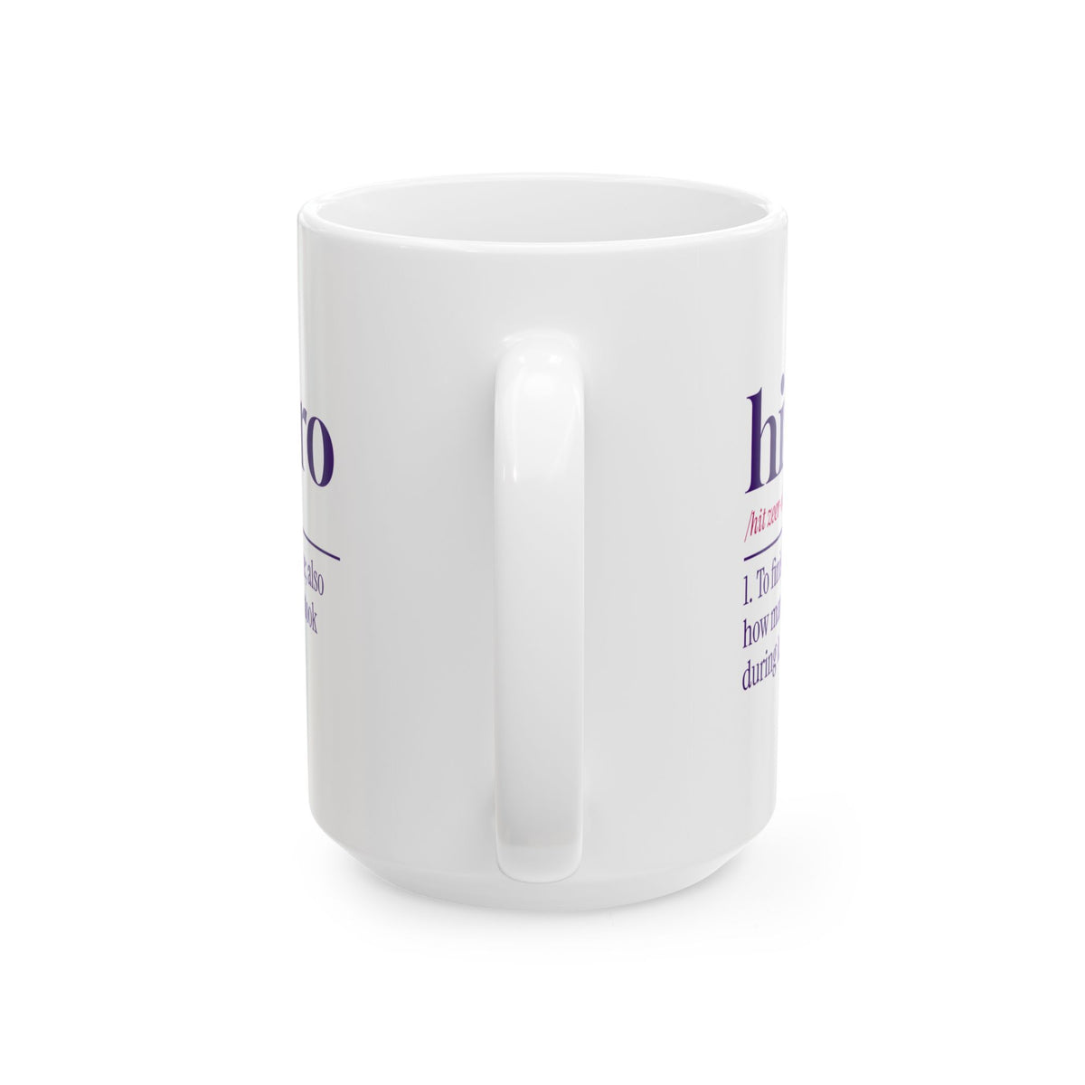 Funny Cheer Mom Coffee Mug Hit Zero Definition For Cheer Moms