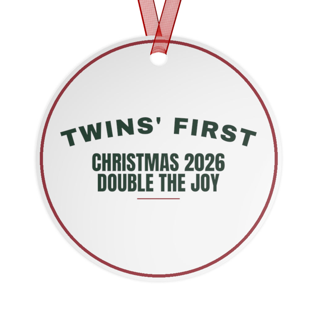 Christmas Ornament 2026 Twins First Christmas Double The Joy