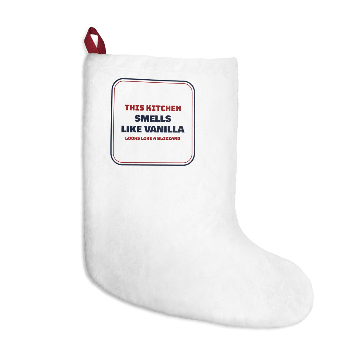 Funny Christmas Baking Christmas Stocking Smells Like Vanilla Looks Like A