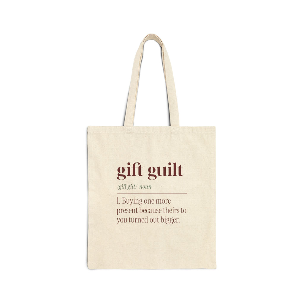 Funny Christmas Shopping Tote Bag Buying One More Definition