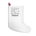 Funny Christmas Nurse Christmas Stocking Night Shift Potluck Receipt