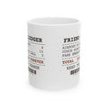 Funny Bestie Mug Friend Ledger Receipt Fake Emergency Calls For BFFs