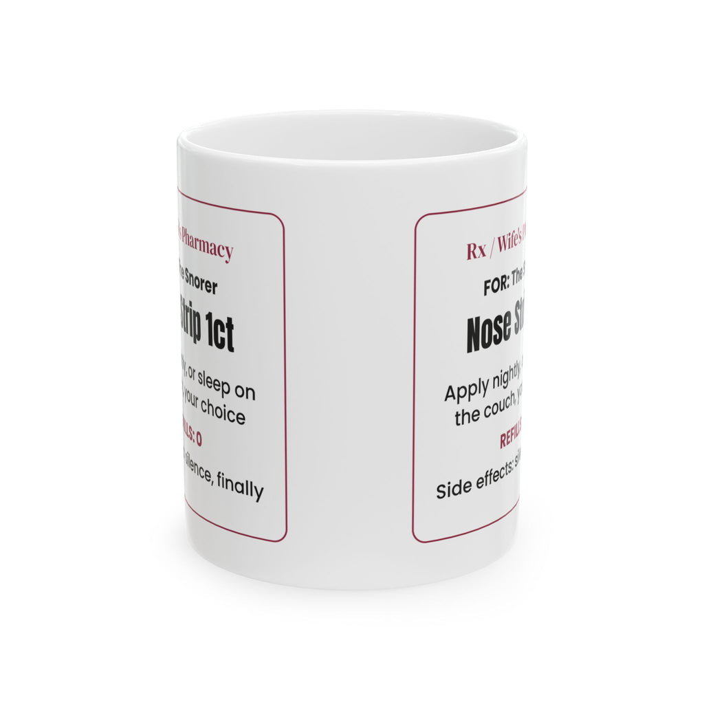 Nose Strip Nightly Funny Mug For Him