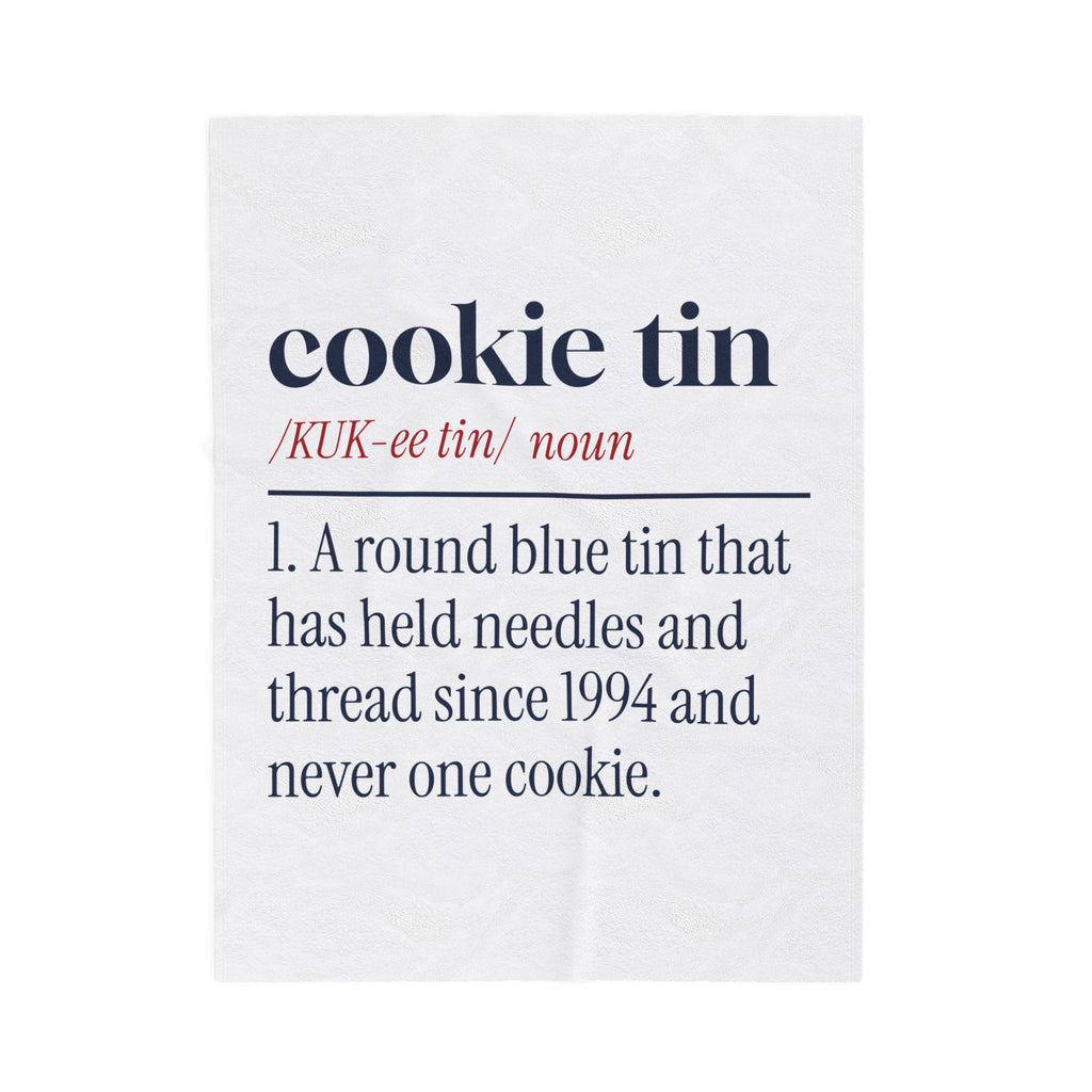 Funny Christmas Throw Blanket Cookie Tin Definition For Mom And Grandma