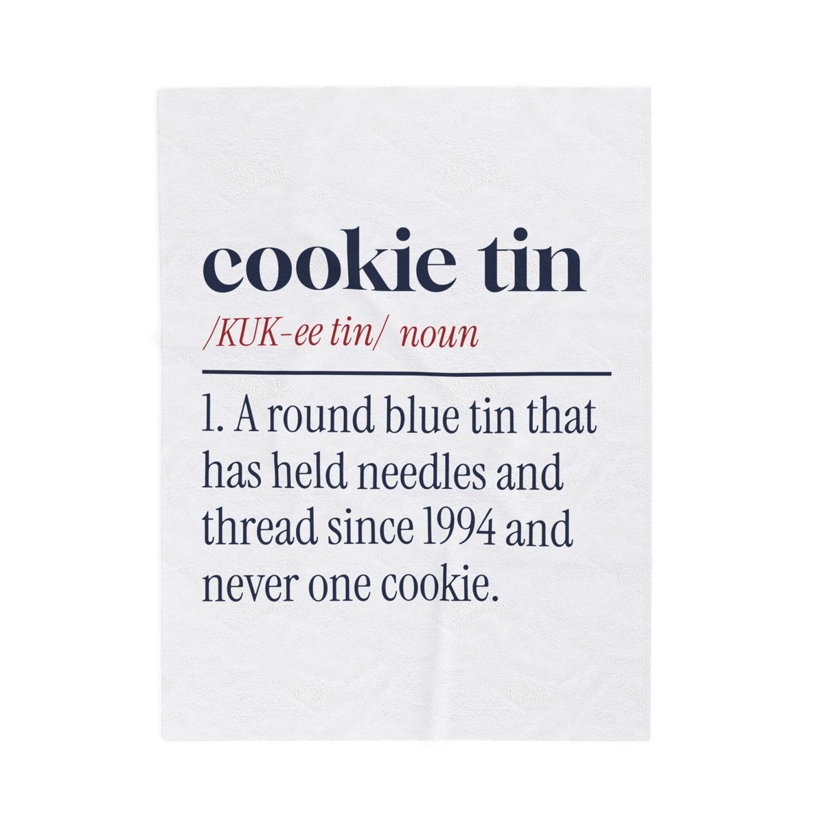 Funny Christmas Throw Blanket Cookie Tin Definition For Mom And Grandma