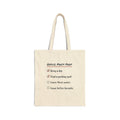 Funny Office Christmas Tote Bag Office Party Prep Checklist