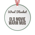 Cozy Christmas Ornament Wool Blanket Old Movie Warm Mug