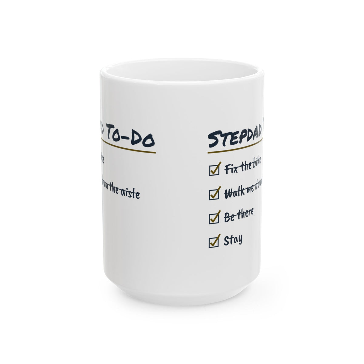 Stepdad To Do List Coffee Mug Funny Checklist For Dads