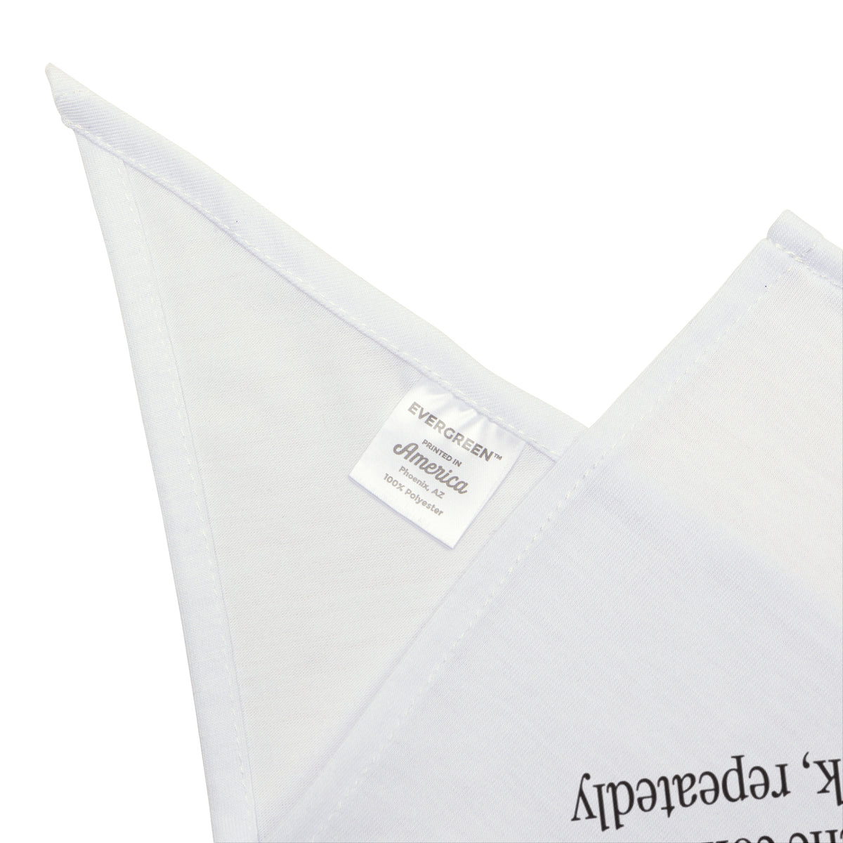Funny Staycation Dog Bandana Commute To The Kitchen For Homebodies
