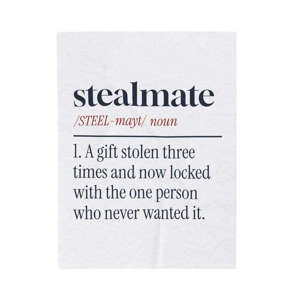 Funny White Elephant Throw Blanket Stealmate Locked With The Wrong Person