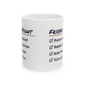 Funny Bestie Coffee Mug Debate For An Hour Order The Usual