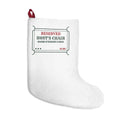 Funny Christmas Hostess Christmas Stocking Reserved Host Seat Ticket