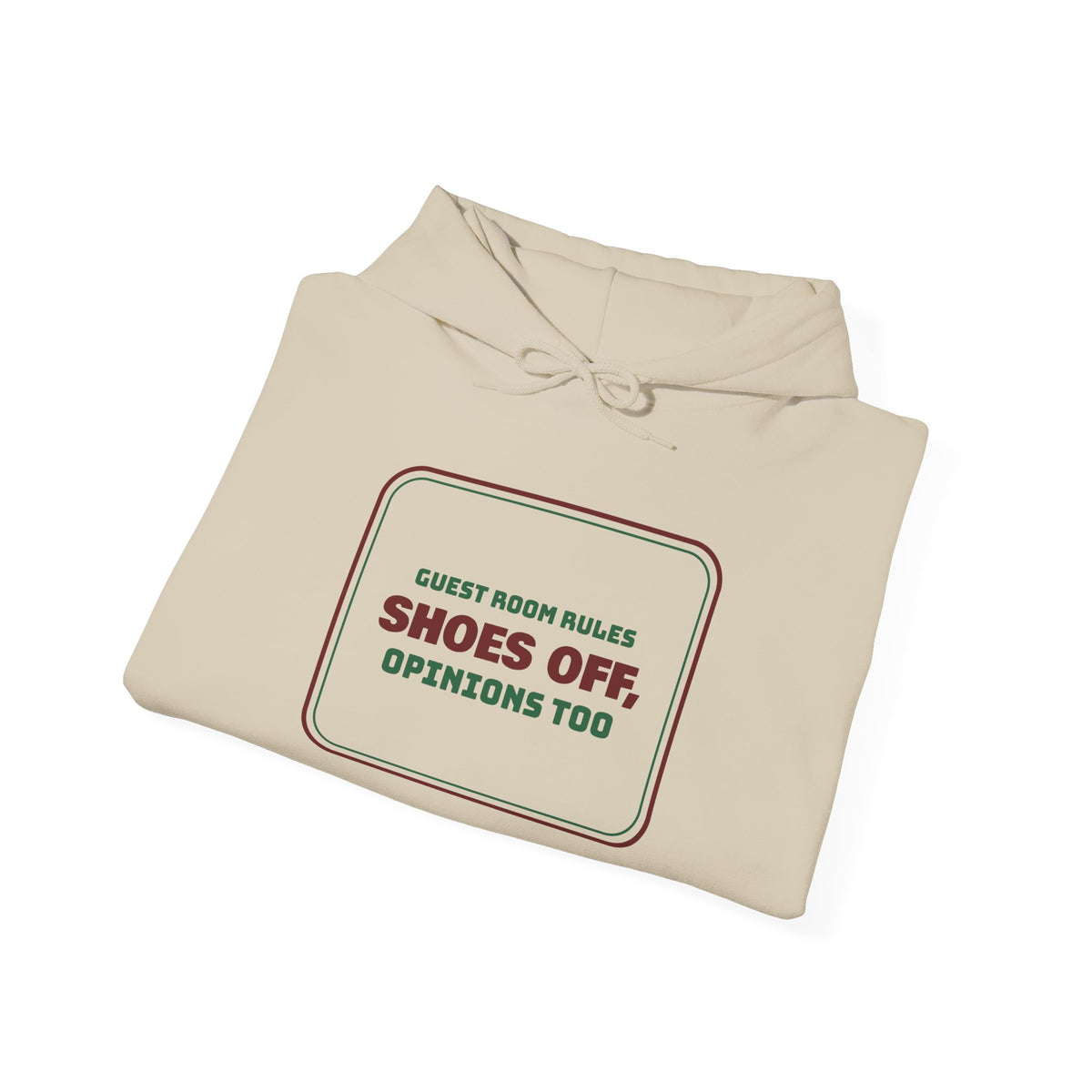 Funny Christmas In-Laws Hoodie Shoes Off Opinions Too