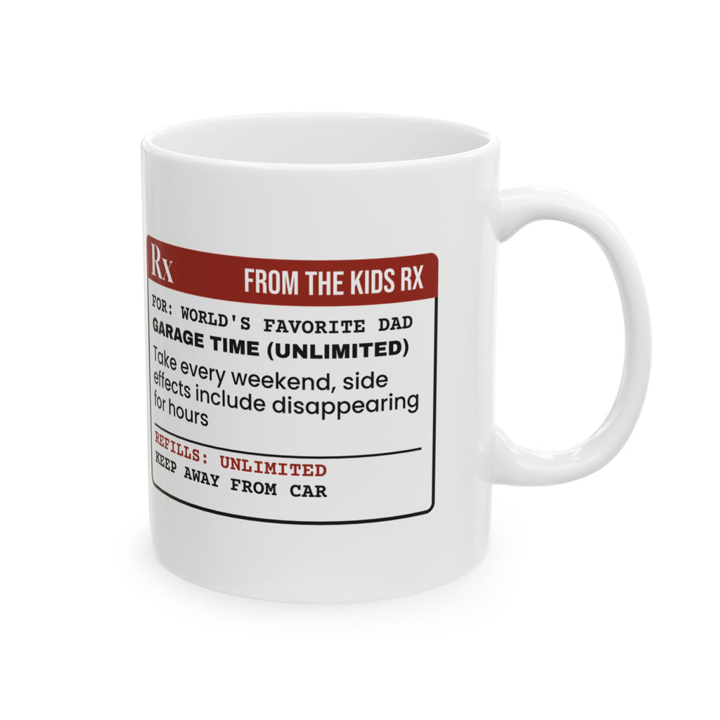 Garage Time From The Kids Coffee Mug For Dad