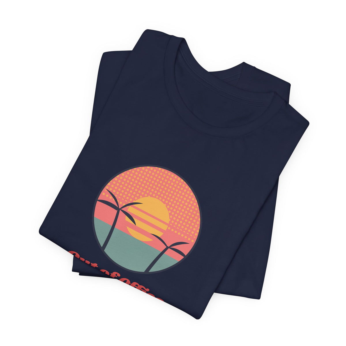 Retro Beach Shirt Out Of Office Into The Sea