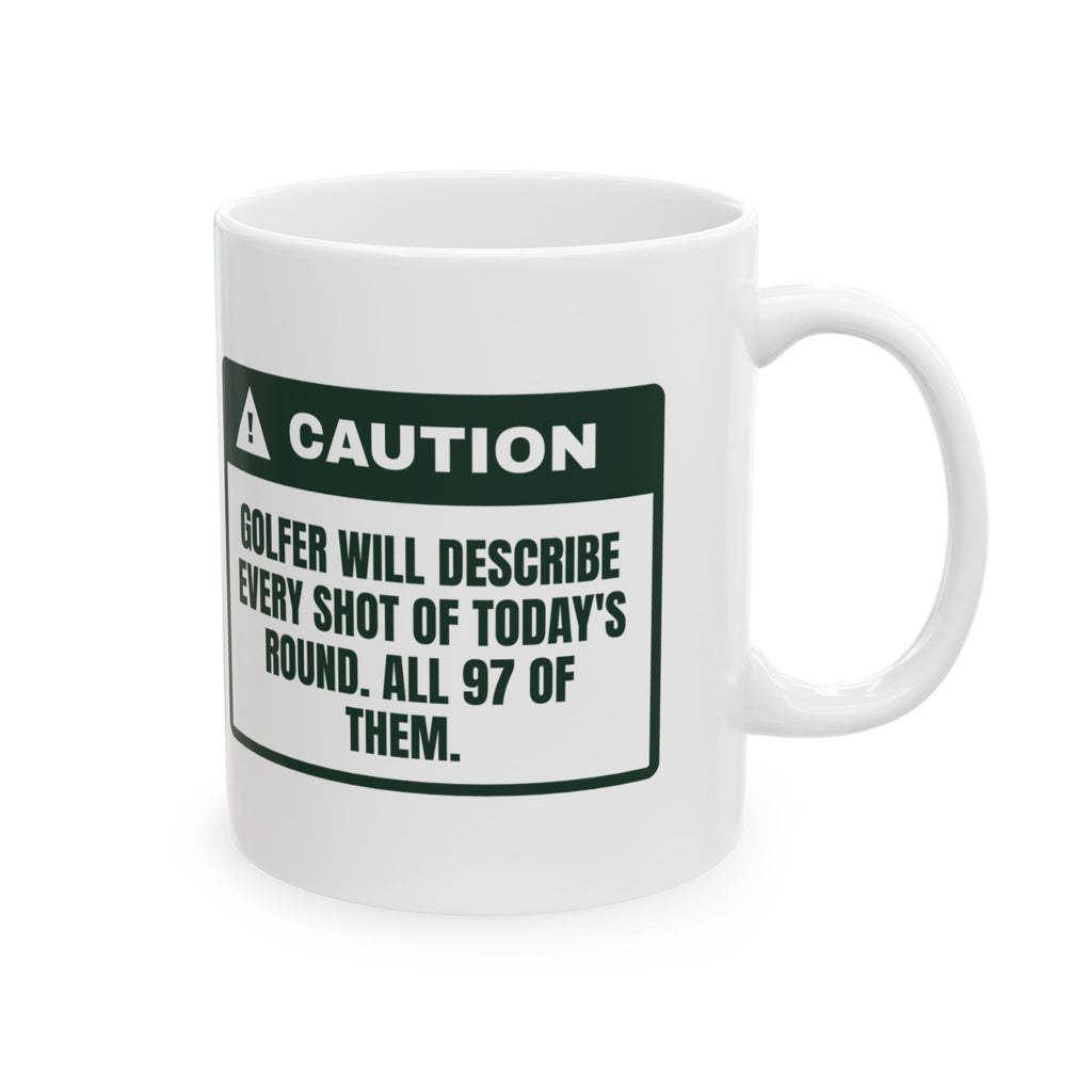 Funny Golf Coffee Mug Every Shot Described All 97 Of Them