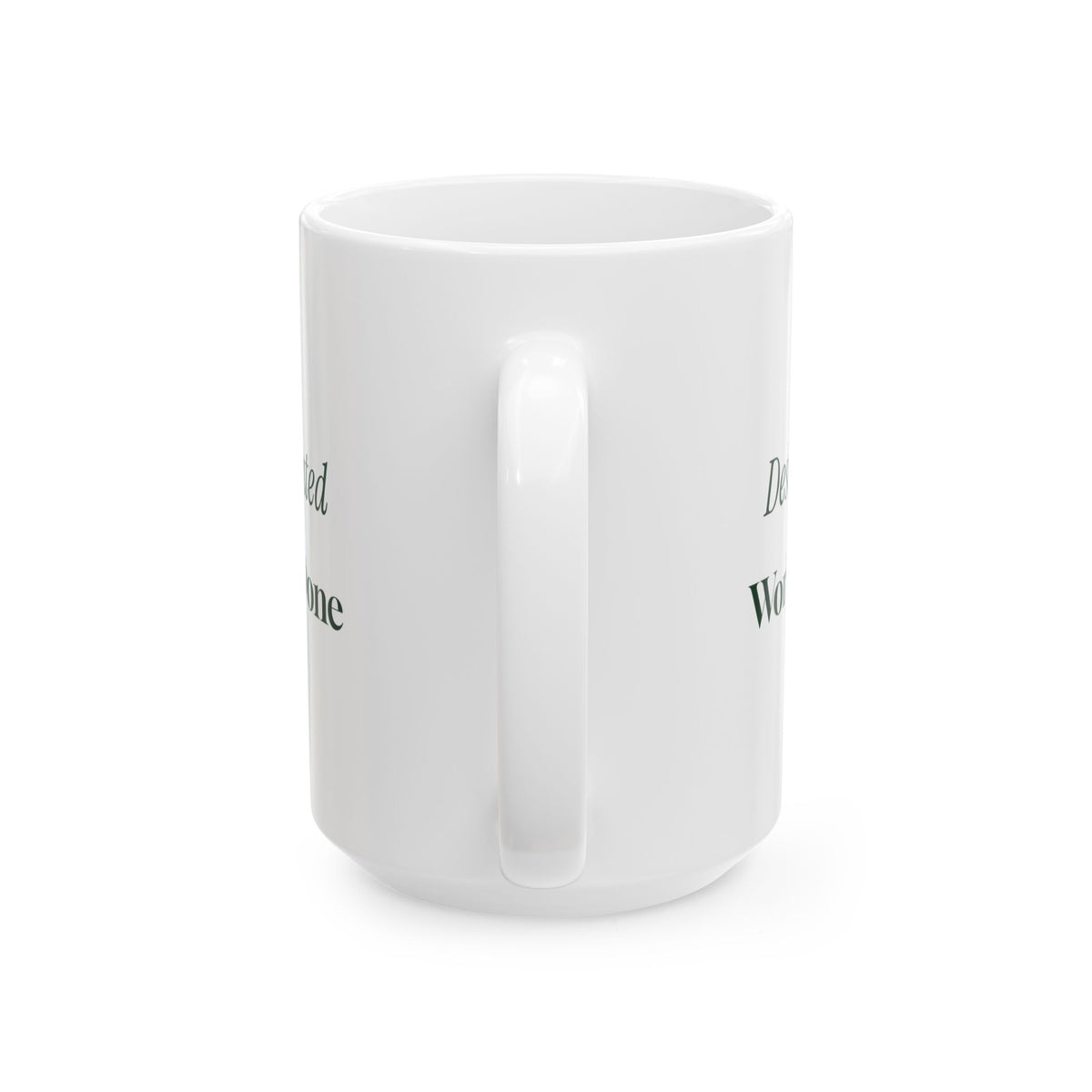 Funny Christmas Coworker Coffee Mug Desk Decorated Work Not Done