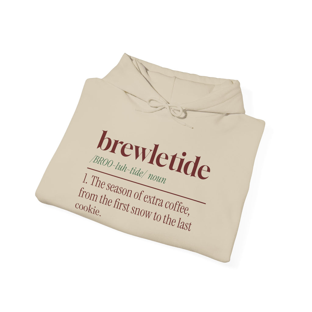 Funny Christmas Hoodie Brewletide Dictionary Definition