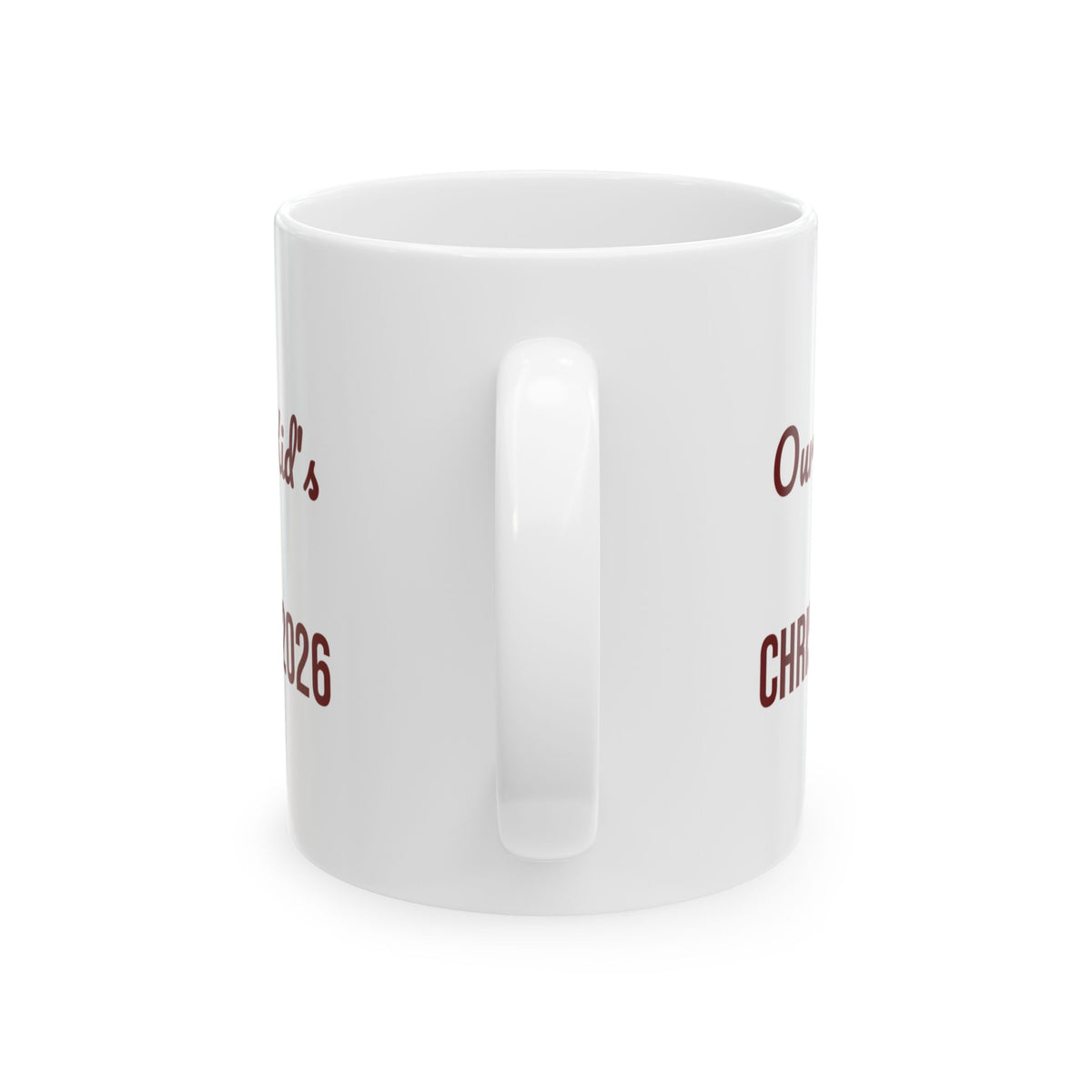 Christmas Dog Coffee Mug Our Fur Kid's Christmas 2026 Keepsake