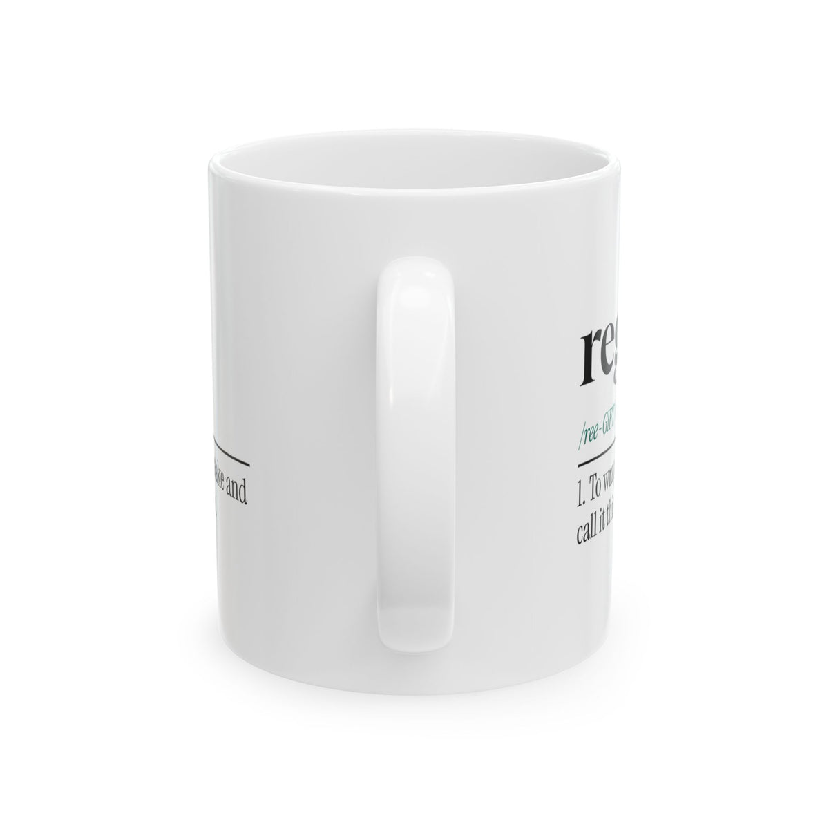 White Elephant Coffee Mug Last Years Mistake