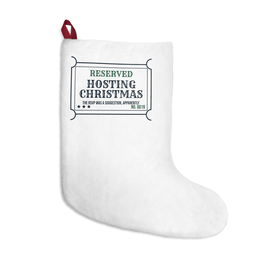 Funny Christmas Host Christmas Stocking The RSVP Was A Suggestion