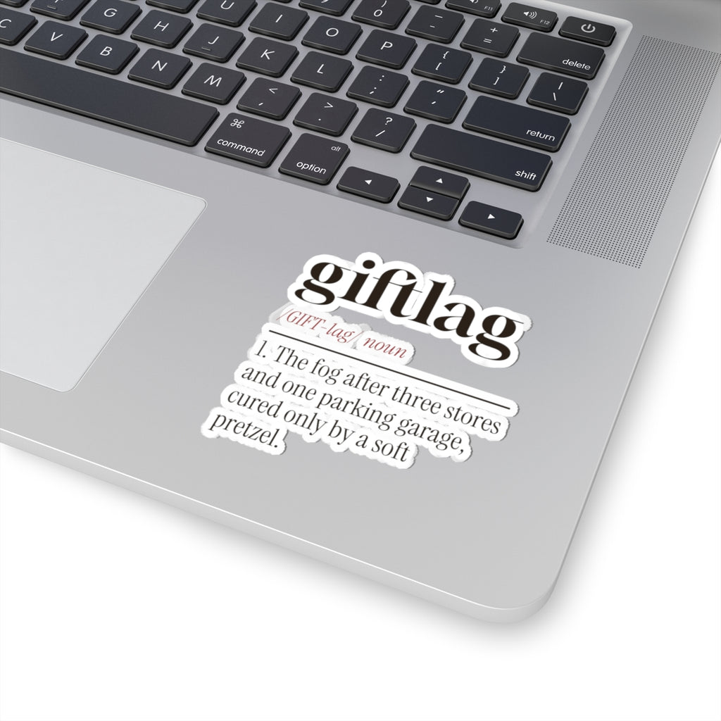 Funny Christmas Shopping Sticker Giftlag Definition For Shoppers