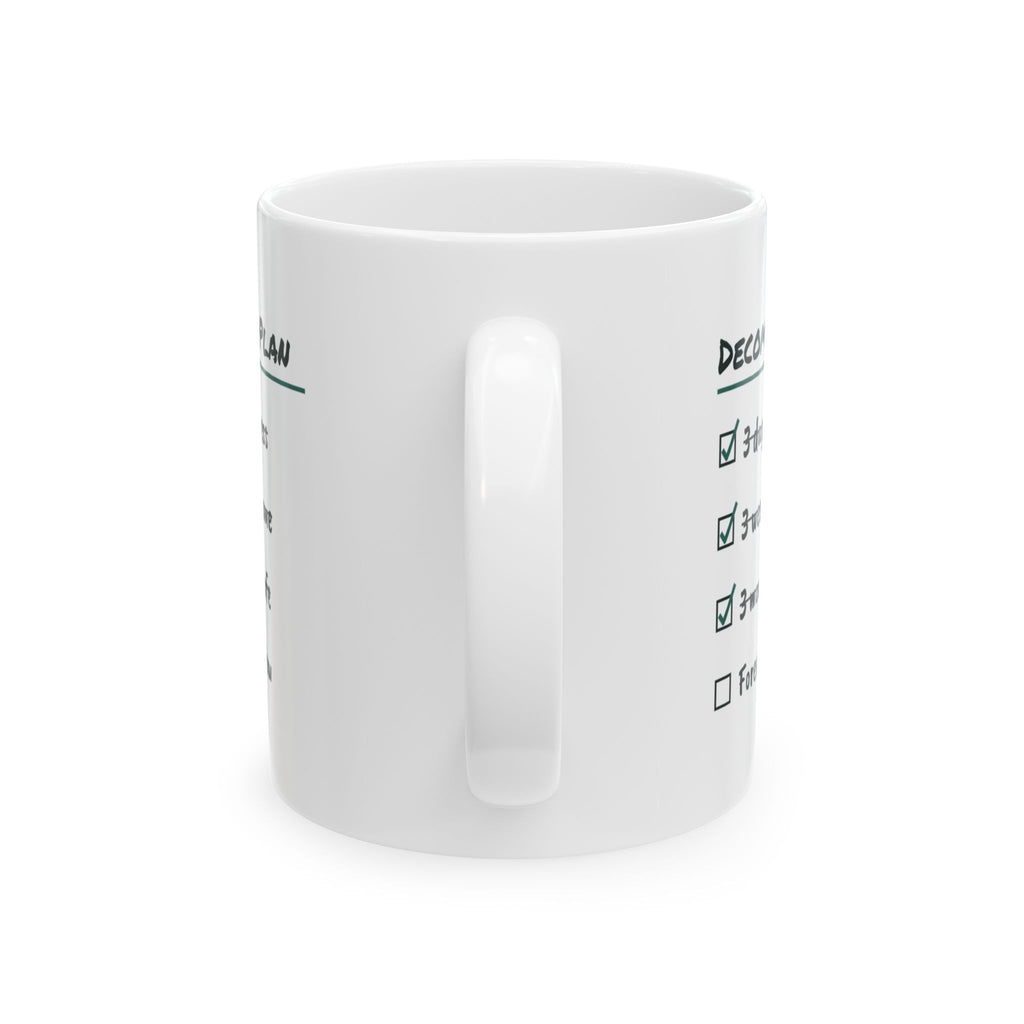Rescue Dog Mug 3 Days 3 Weeks 3 Months Forever Adoption Checklist
