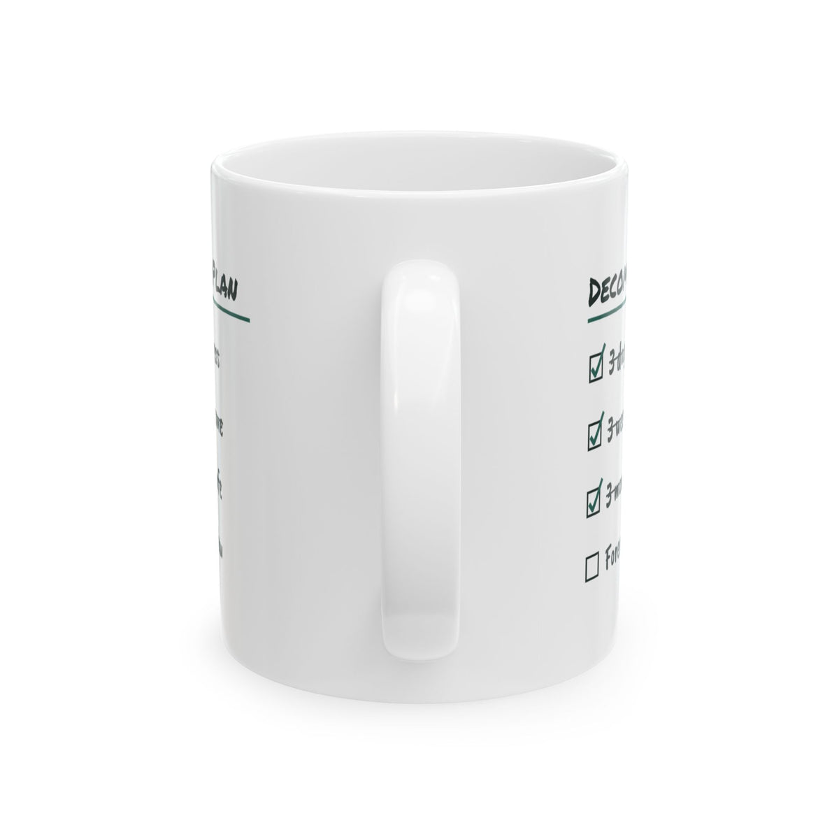 Rescue Dog Mug 3 Days 3 Weeks 3 Months Forever Adoption Checklist