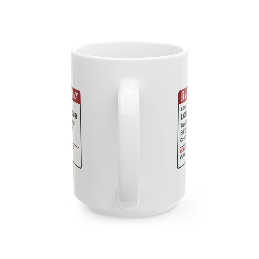 Funny Family Christmas Coffee Mug After-Dinner Walk Prescription