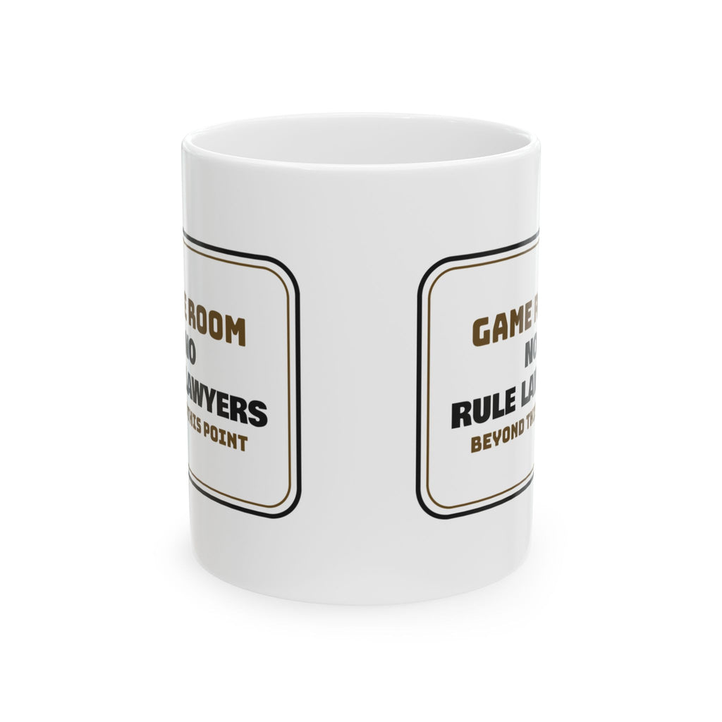 Board Game Coffee Mug No Rule Lawyers