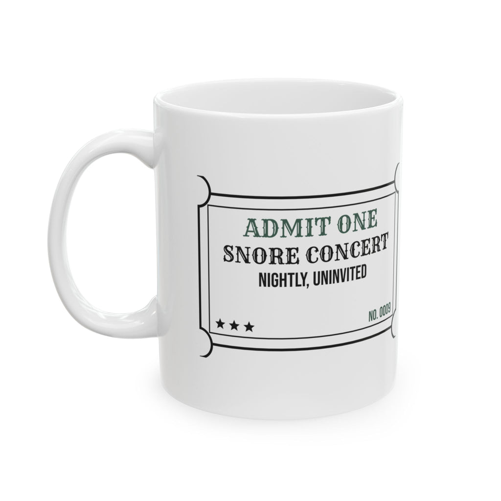 French Bulldog Coffee Mug Snore Concert Nightly
