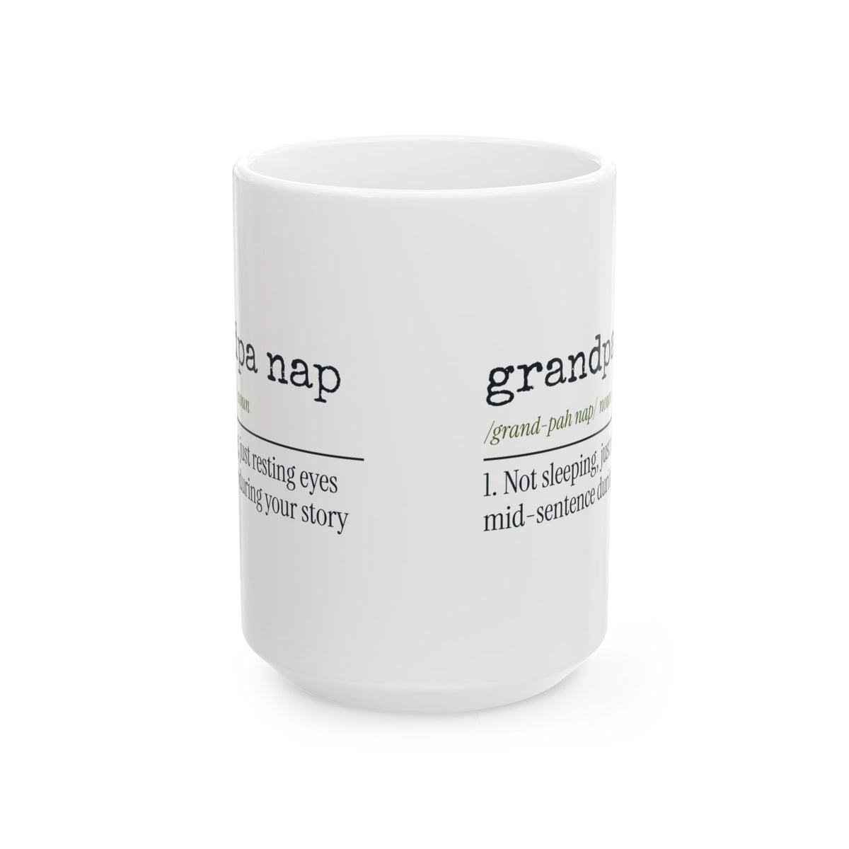 Funny Grandpa Nap Dictionary Coffee Mug For Grandpa