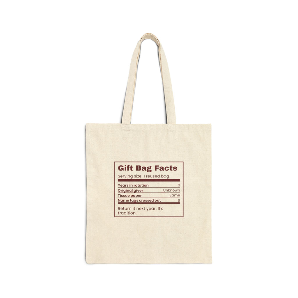 Funny Christmas Tote Bag Gift Bag Facts Years In Rotation 9
