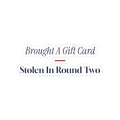 Funny White Elephant Sticker Brought A Gift Card Stolen In Round Two